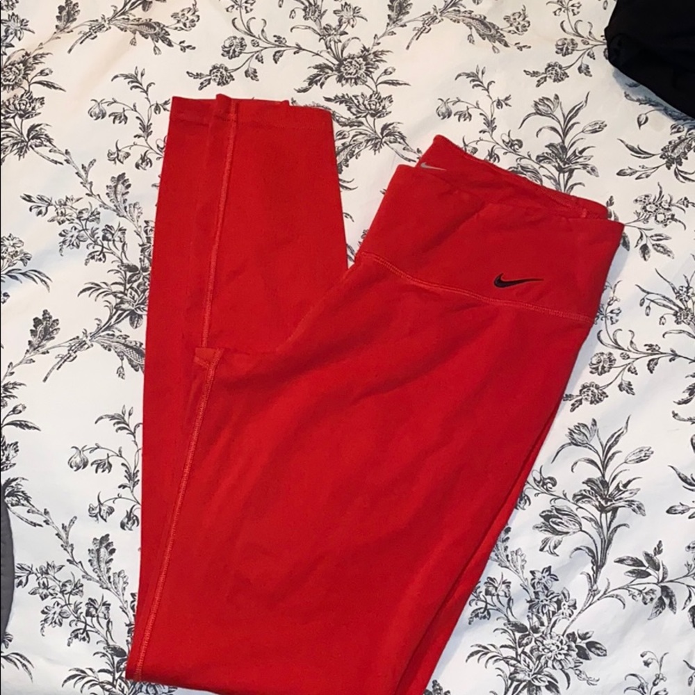 Nike workout yoga pants ankle